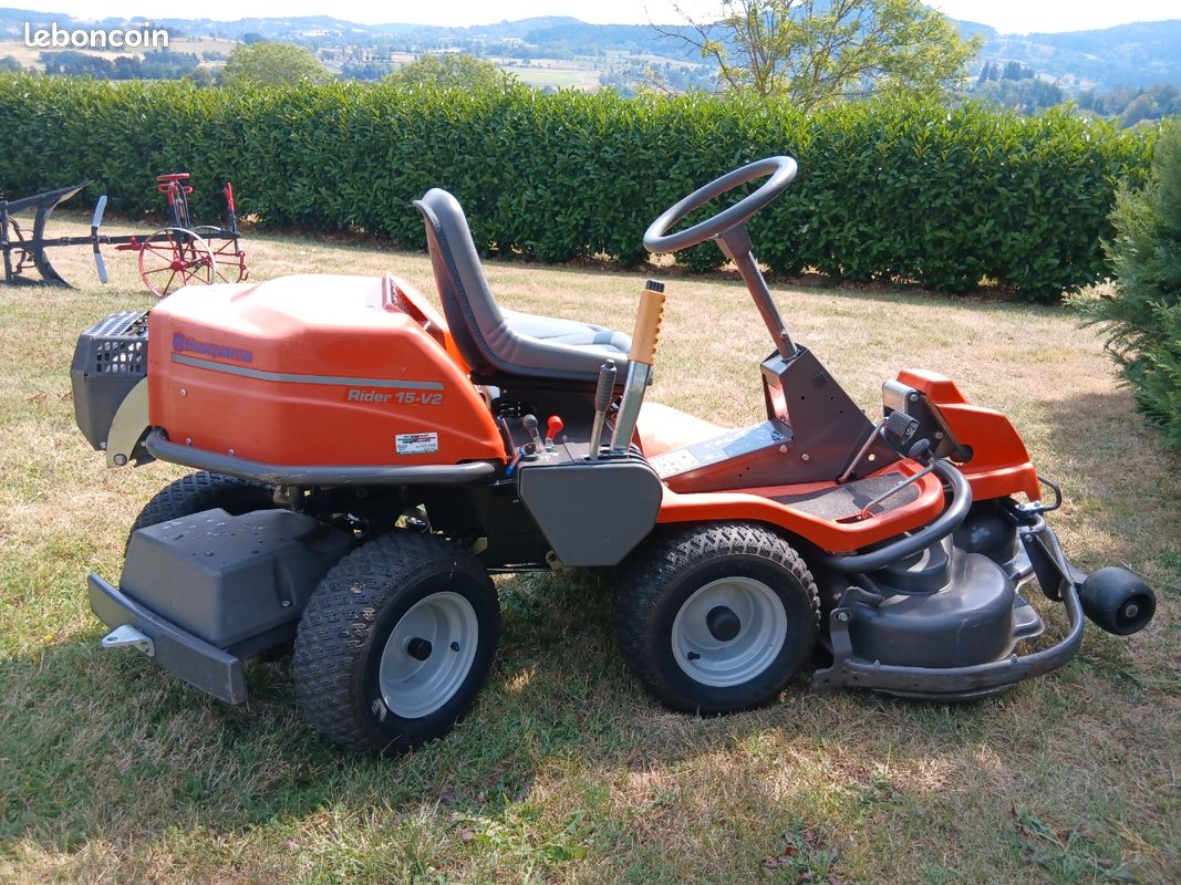 Husqvarna rider tondeuse autoportée excellent état (image 3)