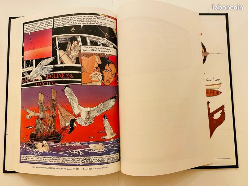 BD Les passagers du vent EO 1982 - 4 . L'heure du serpent (image 14)