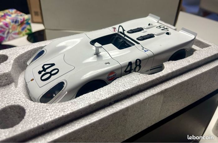 NOREV 1/18 PORSCHE 917 K-G.P MAGNY-COURS 1970 #59 serie imitée bon état mt D10