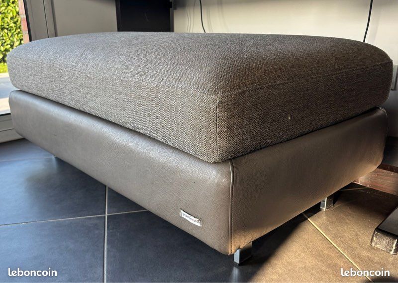 Canapé d'angle 5 places Poltronesofa Vighizzolo – Gris foncé – 1100 COMME NEUF - Ameublement