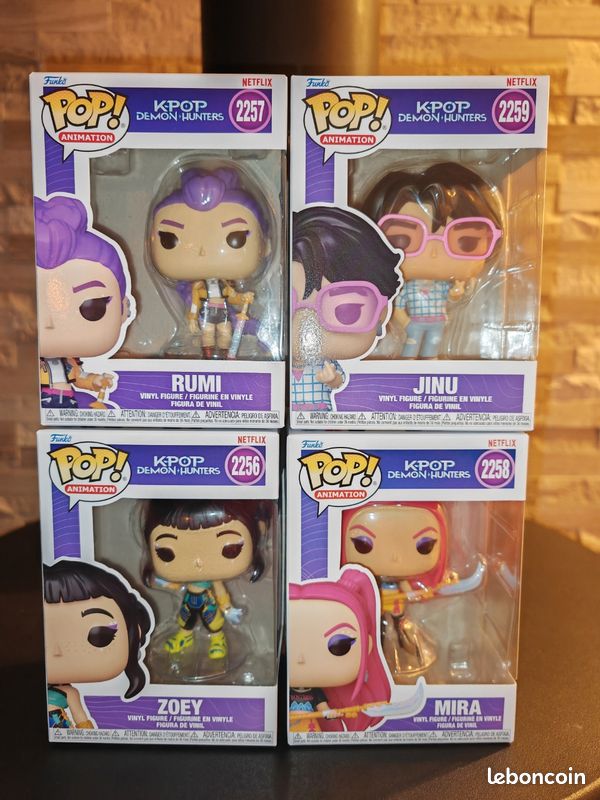 K Pop Anime HUNTRIX Rumi/Mira/Zoey Figurines De Collection En