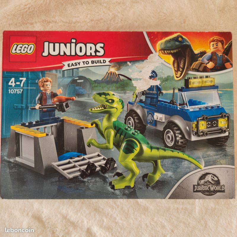 10757 Dinosaur Lego Junior Lego Juniors Jurassic World Raptor