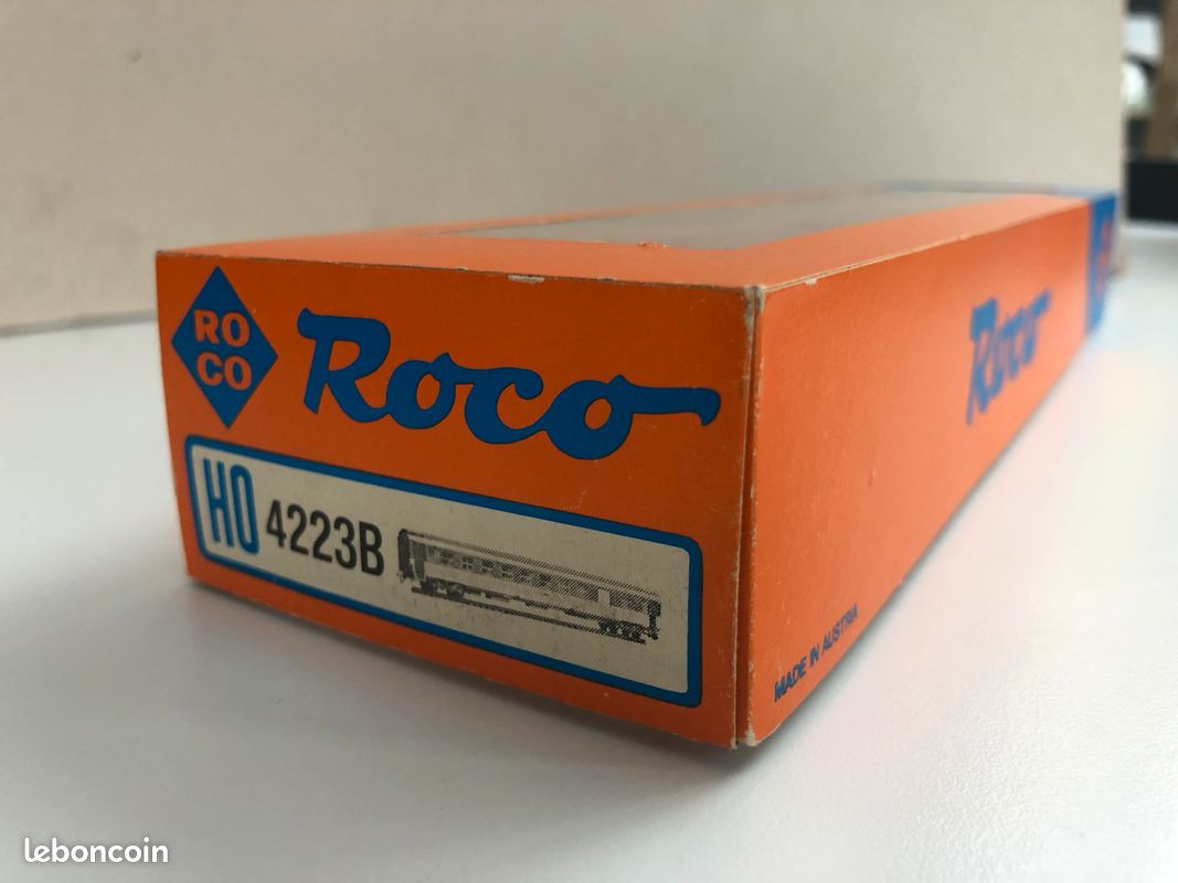 Roco - Coffret de 2 voitures Eurofima orange réf. 64001, Vente aux