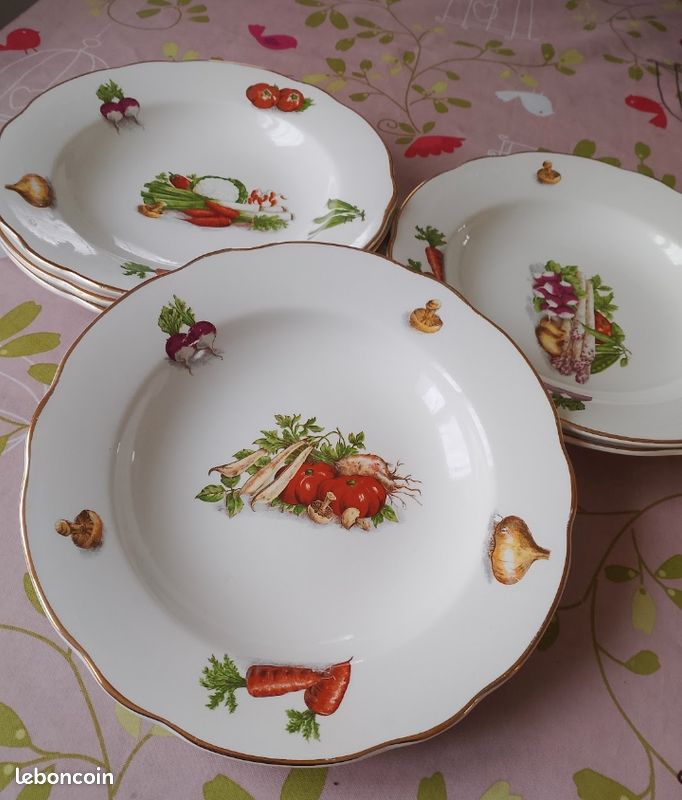Lot assiette porcelaine (image 3)