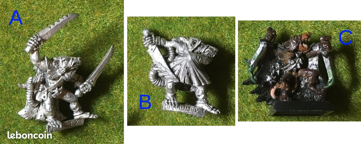 Assassins Skaven en métal V4 et V6 (image 1)