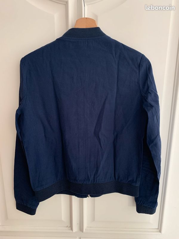 Veste courte bleu marine (image 2)