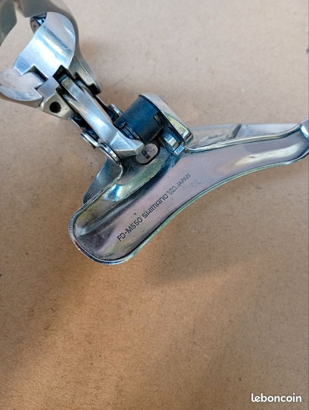 Dérailleur Avant Shimano Deore LX FD-M550 – Triple Plateaux, Vélo Course
