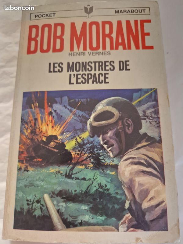 BOB MORANE Les monstres de l'espace, Henri VERNES, Collection Pocket MARABOUT BE (image 1)