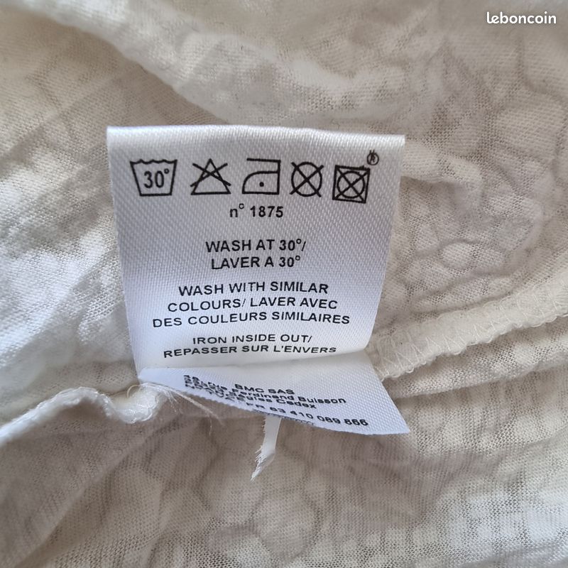 Haut DDP USA INC crème Tille S (image 4)
