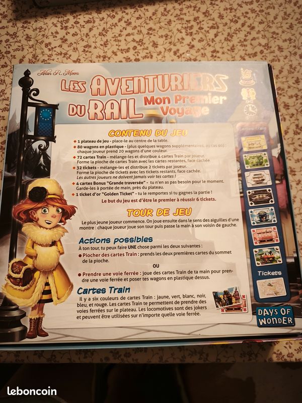 Jeu les aventuriers du rail junior (image 1)