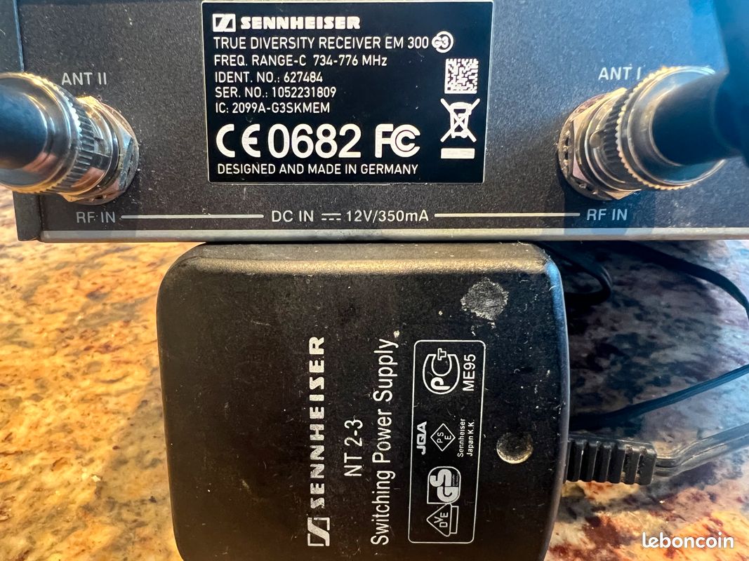 Ensemble Émetteur MAIN. Récepteur HF SENNHEISER (image 7)