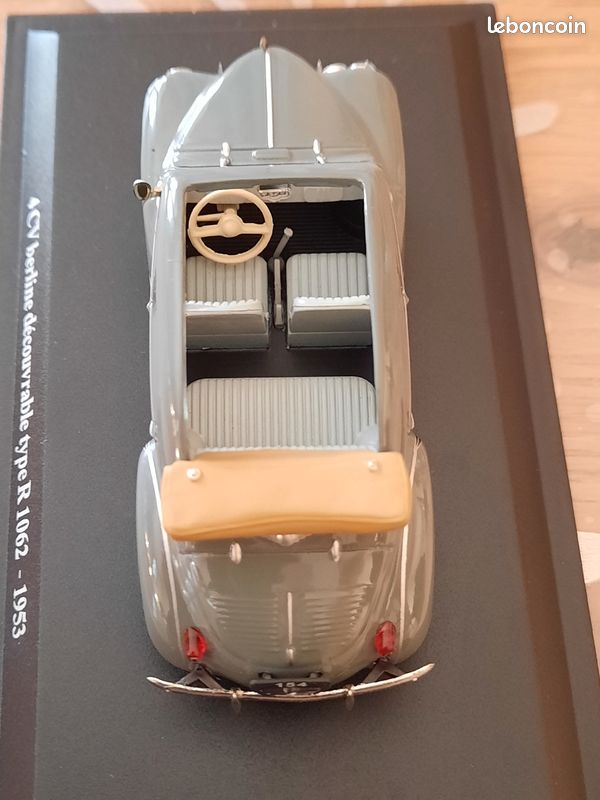 Renault 4cv berline decouvrable type r 1062 de 1953 - 1/43 (image 7)