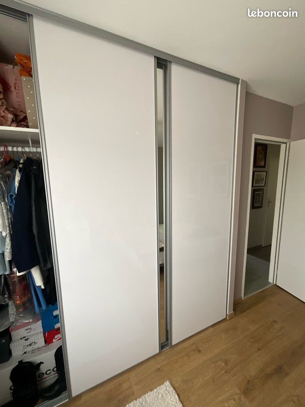 2 Portes de placard coulissantes SPACEO Leroy-Merlin l.76,2xH250cm (image 2)