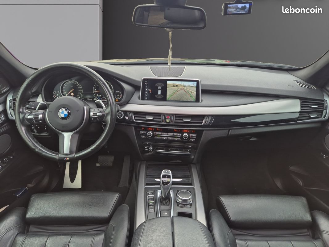 BMW X5 30 XD 7PLACES M SPORT 258Ch Toit ouvrant Cam 360° Harman Kardon Affichage tête haute ACC Garantie 12 mois (image 2)