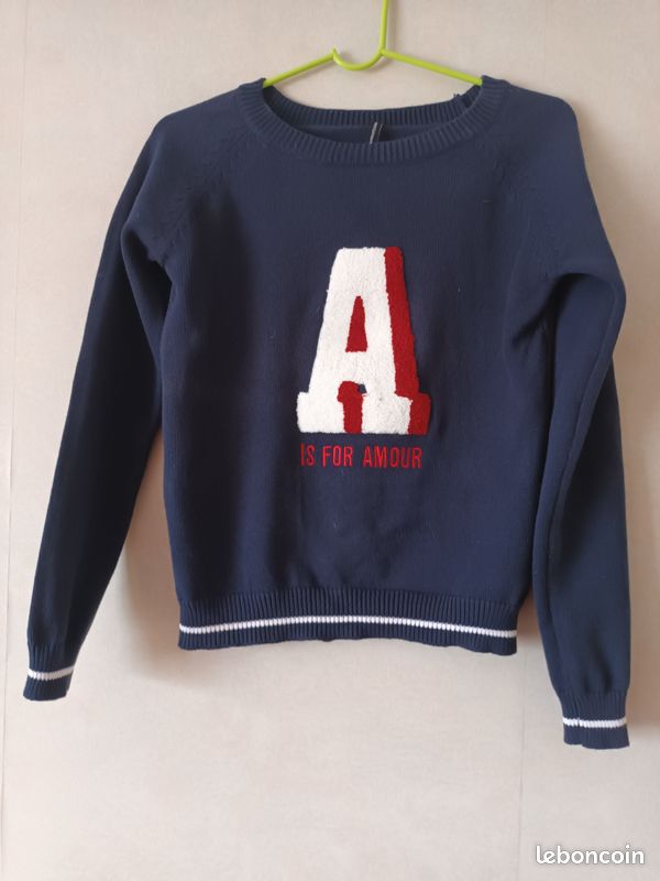 Pull Essex Classics Femme – Bleuet – Taille XS – Neuf Sans étiquette (prix Conseillé 149€)