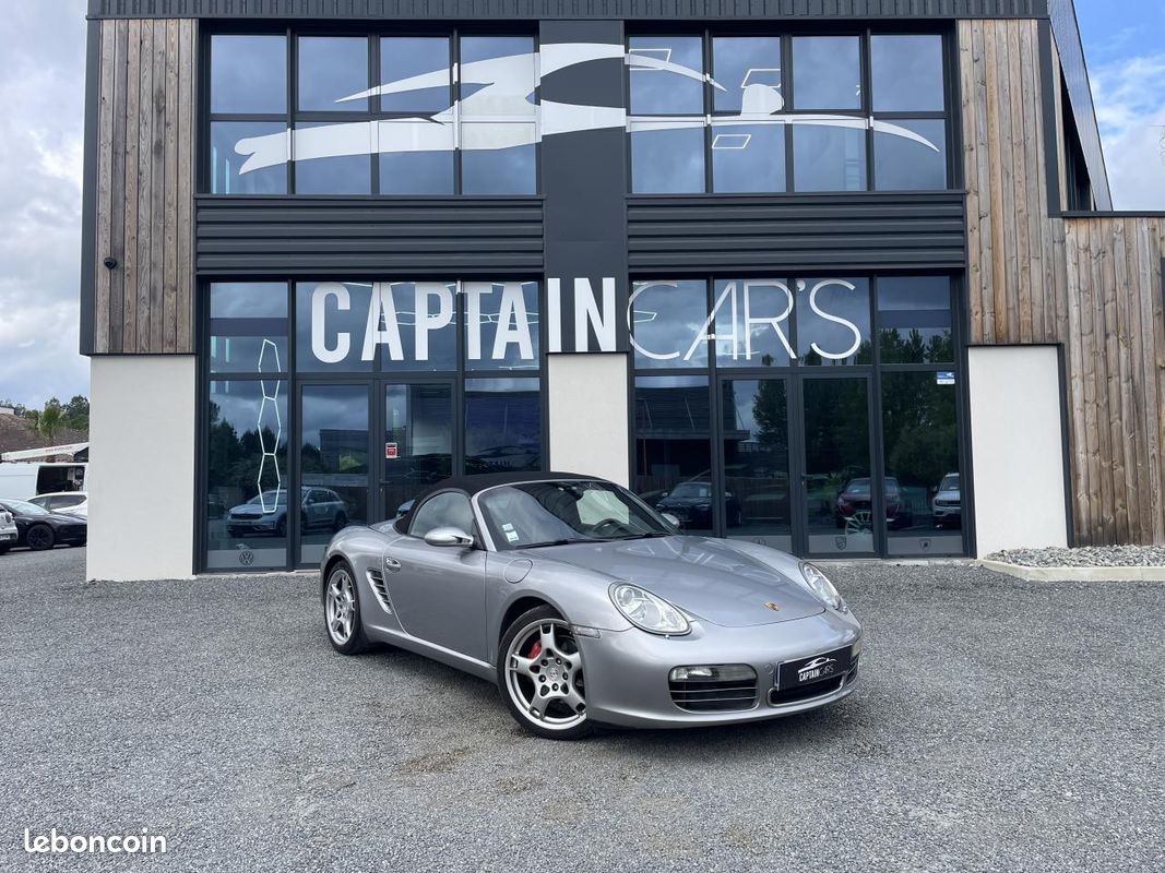 PORSCHE BOXSTER S 3.2i 280 CH TYPE 987 CABRIOLET BVM6-PACK CHRONO-BOSE-GARANTIE 12 MOIS- (image 1)
