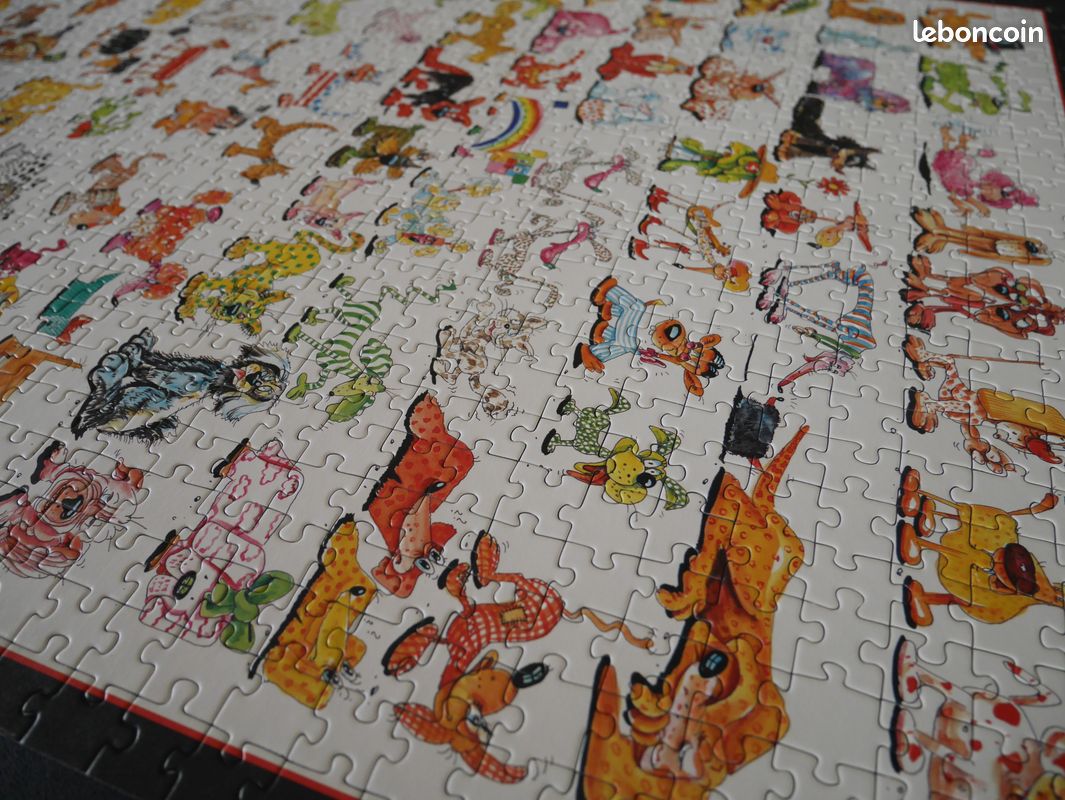Puzzle 102 chiens et 1 chat, 1000 pièces (image 6)