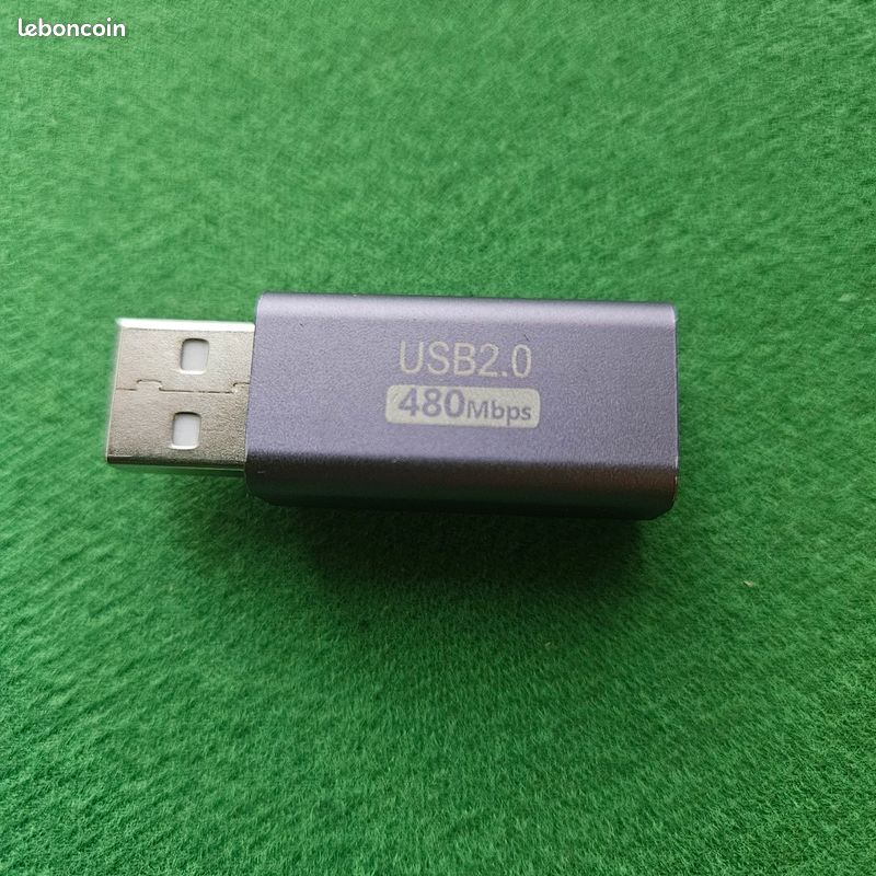 Adaptateur USB KOMELEC Adaptateur USB 2.0 Type A Femelle-B