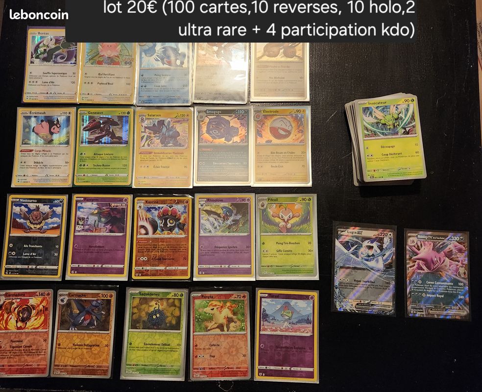 Lot De 100 Carte Pokemon Tous Diferente. | Rakuten