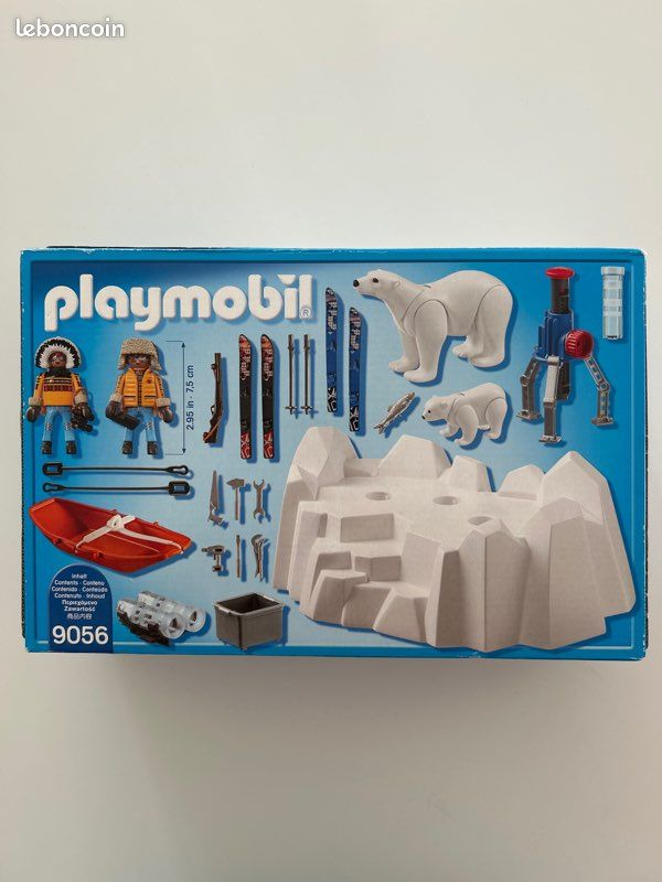 Playmobil 9056 Explorateurs avec Ours Polaires Jeux Jouets