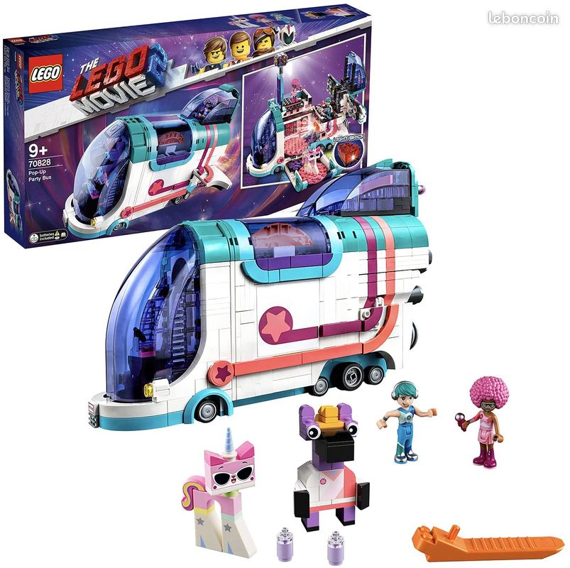 Boite de Lego The LEGO MOVIE N°70828 Le bus discothèque Jeux
