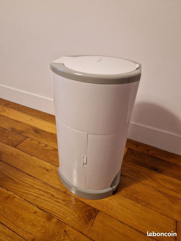 Poubelle à pédale anti ordeurs pour couches bébé KORBELL - Très bon état (image 3)