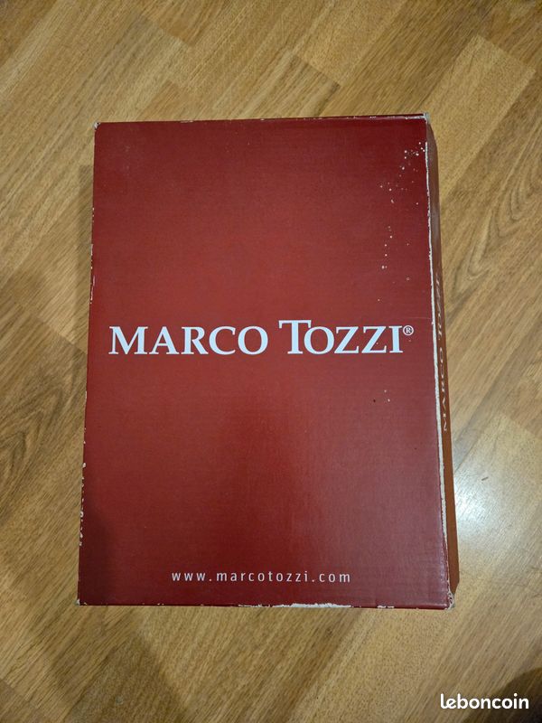 Chaussures à talons hauts rouges Marco Tozzi (image 10)