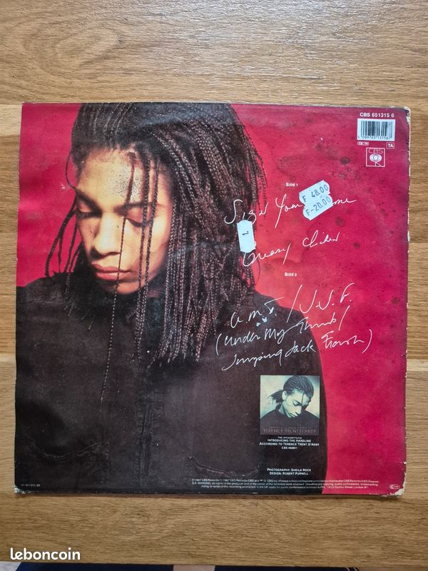 Vinyle maxi45t TERENCE TRENT DARBY (image 2)