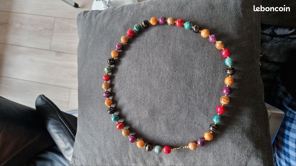 NEUF Collier perles (image 1)