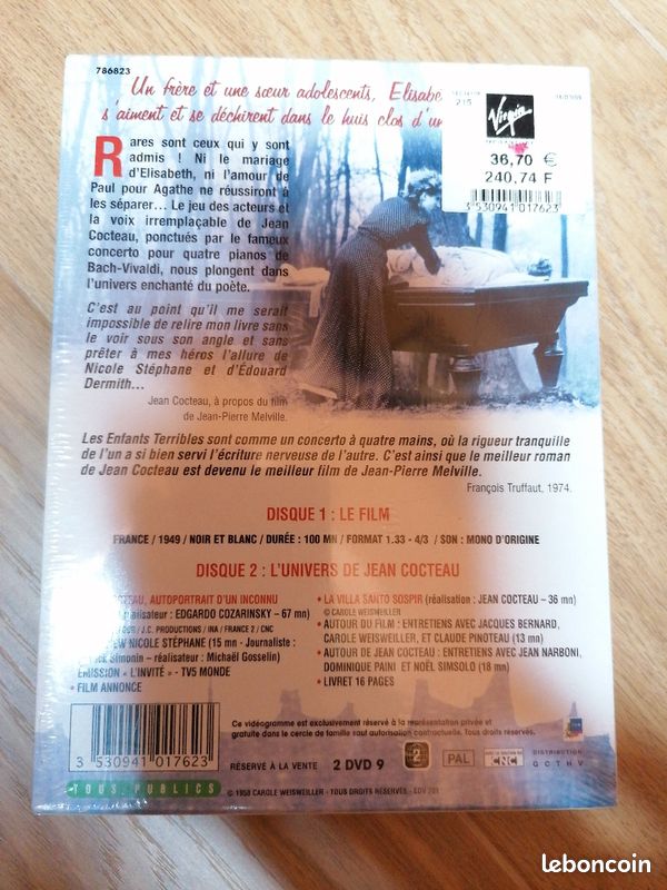 Les enfants terribles. De Jean Pierre Melville (image 2)