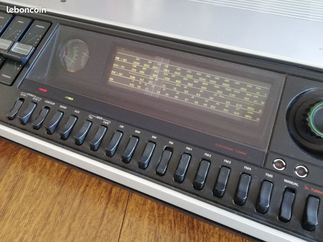 Ampli tuner Hi Fi vintage Philips 22RH752 - Photo, audio & vidéo