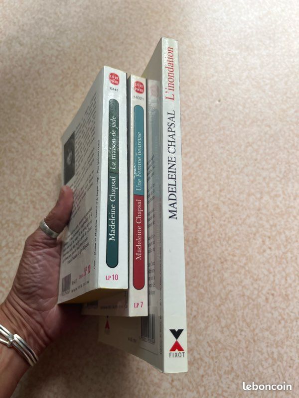 3 livres madeleine chapsal (image 5)