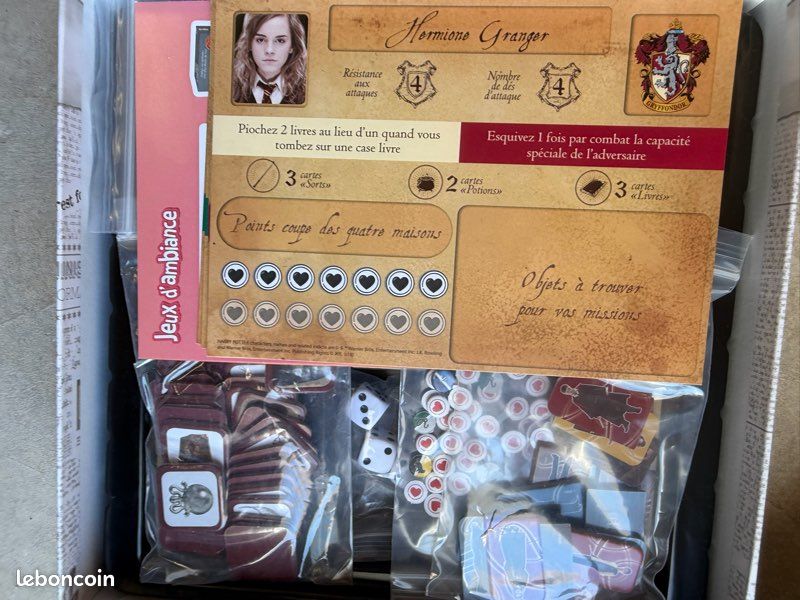 Jeu de société Harry Potter une année à poudlard (image 4)