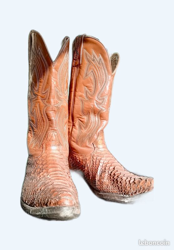 Santiag Type De Botte Bottes De Cowboy Type SANTIAG Taille 42