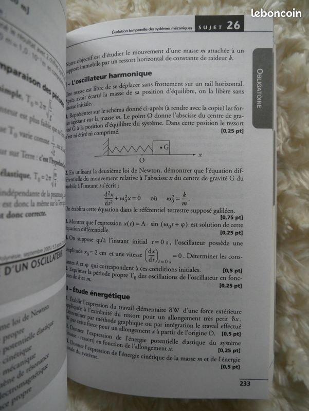 Lot 4 Annales Bac Scientifique - Maths Physique Chimie (image 15)