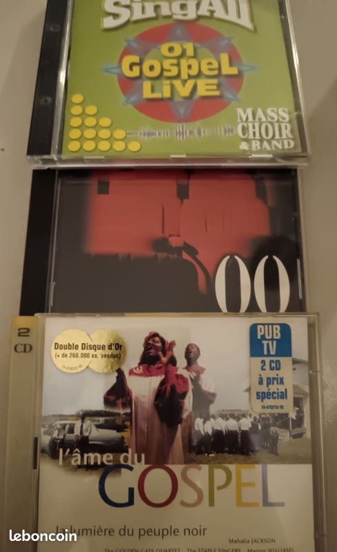 Lot 3 CD Gospel (4 Disques) – Anthologie & Concerts Live (image 1)