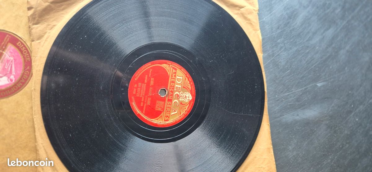 Disque 78 tours gramophone (image 6)