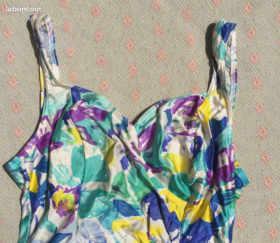 Haut de maillot de bain à armatures Janine Robin MONICA Marron