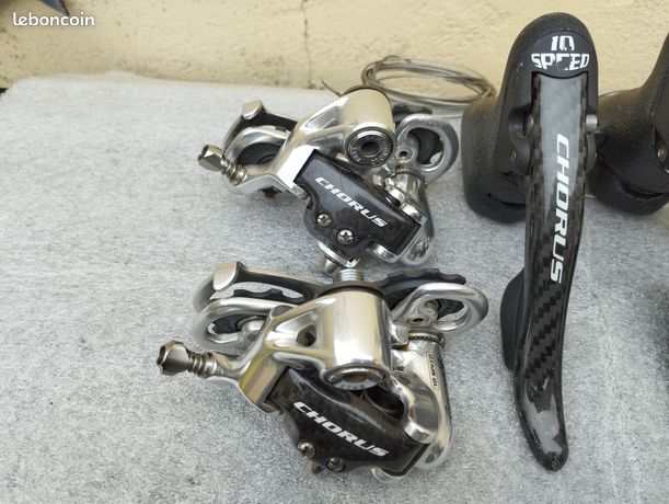 CAMPAGNOLO CHORUS PÉDALIER Crankset 53/39 172.5mm Vélo Vintage Route Italie EUR 88,00 - FR