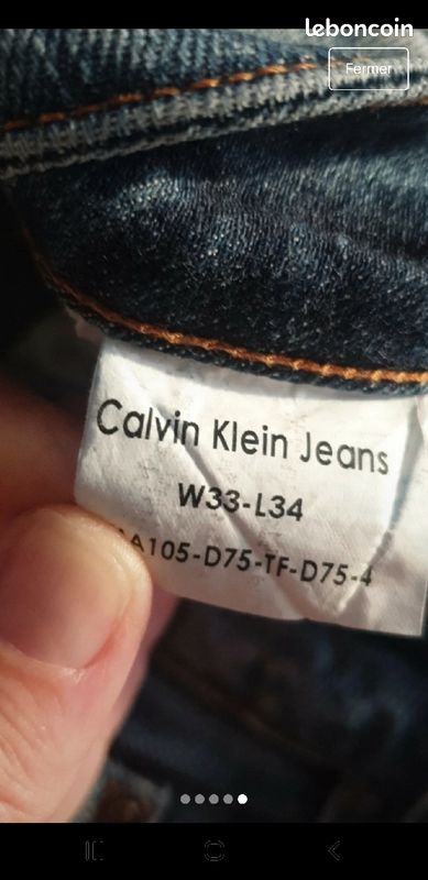 Jean's de la marque Calvin Klein (image 5)