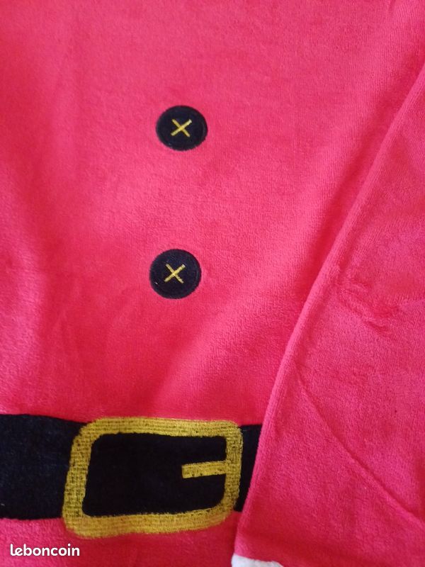 Pyjama costume de "Lutin Père Noël" IN EXTENSO - 14 ans (image 3)
