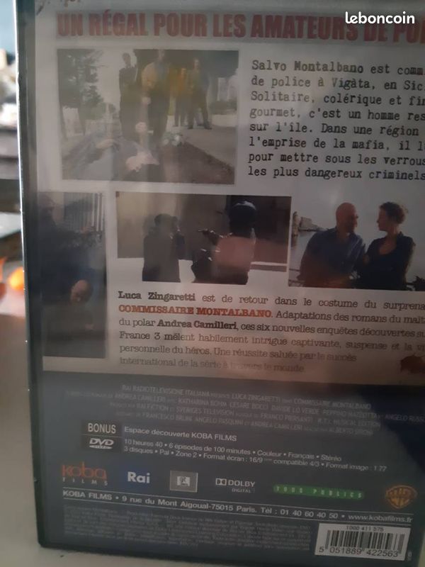 Coffret neuf "Commissaire Montalbano" volume 2 (image 2)