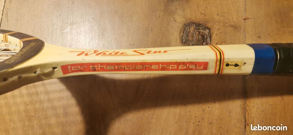 Raquette de tennis, raquette de tennis Germina vintage