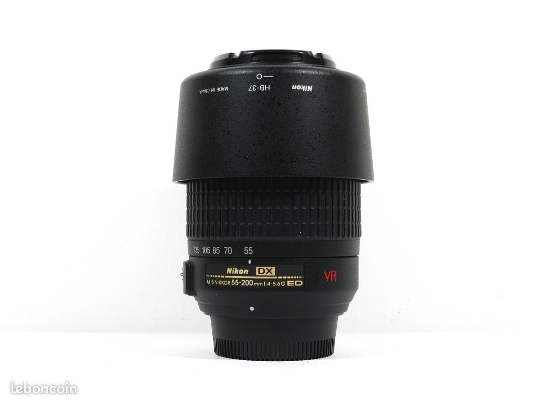 Pare-Soleil De Remplacement HB-57 Pour Nikon AF-S DX Nikkor 55-300mm F/4.5-5.6G ED VR