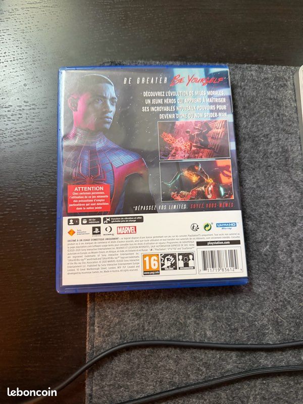 Jeu Sony PS5 Spider-Man Miles Morales TBE (image 3)