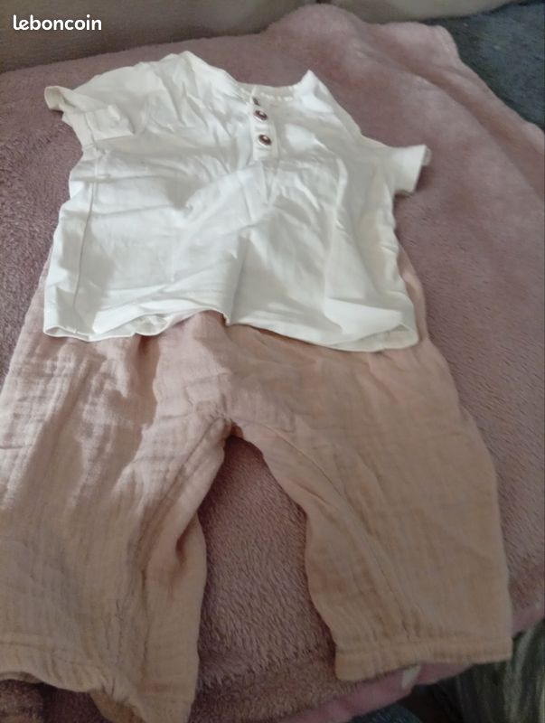 T-shirt bébé et pantalon été (image 3)