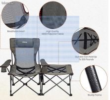 Chaise Camping/Jardin Pliante avec table Neuve (image 1)