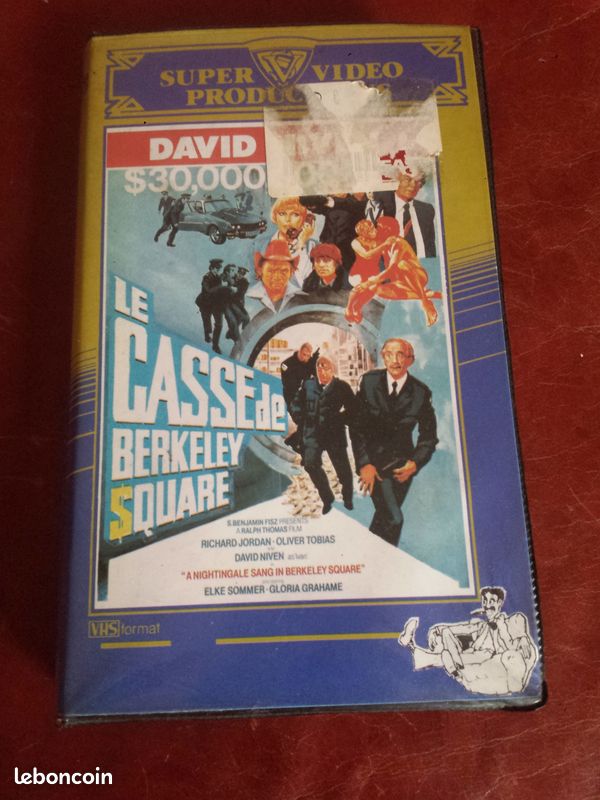 K7 Video - Le casse de Berkeley Square (1979) comédie action (image 1)