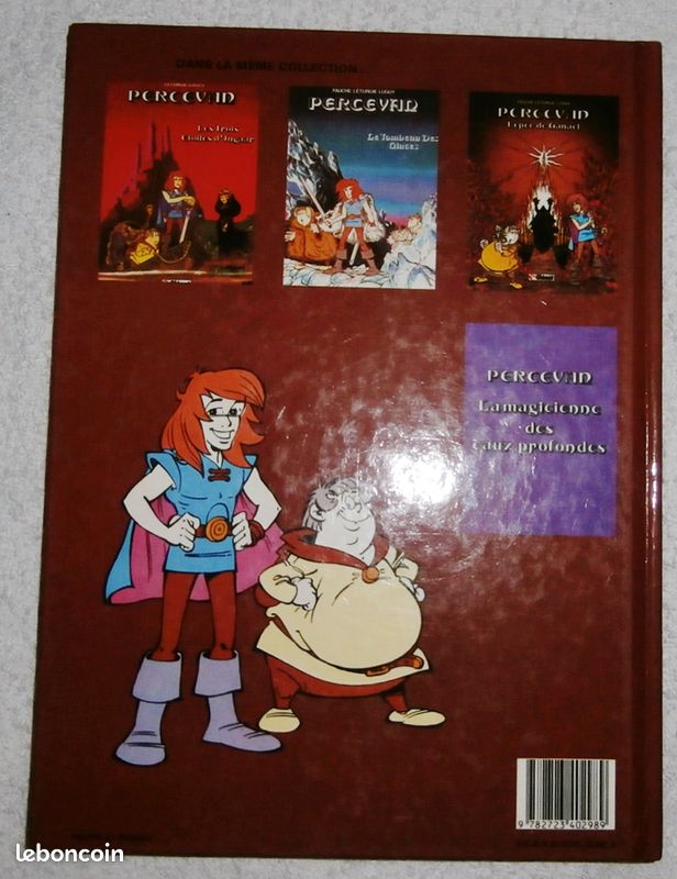 BD E.O PERCEVAN "Les Trois Etoiles d'Ingaar" Dessin et dédicace de PHILIPPE LUGUY - Glénat 1991 (image 2)