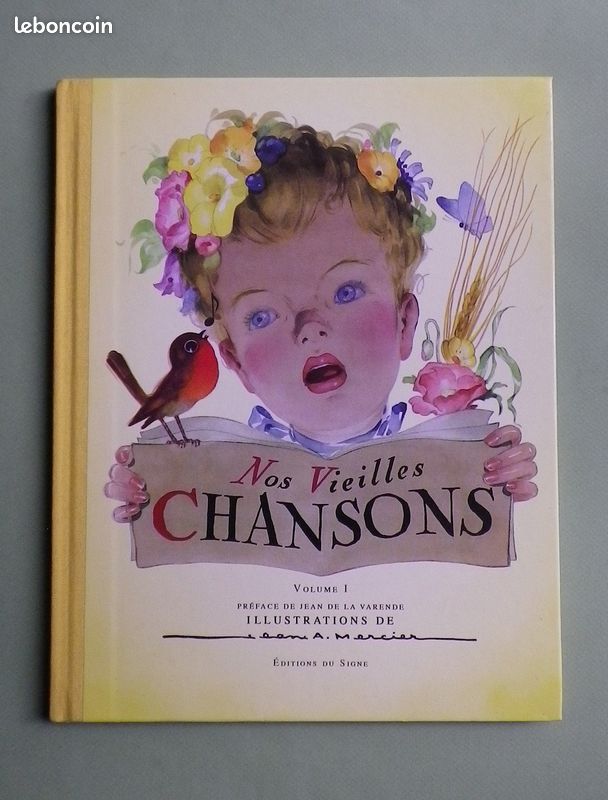 NOS VIEILLES CHANSONS. VOLUME 1, Mercier Jean-Adrien pas cher